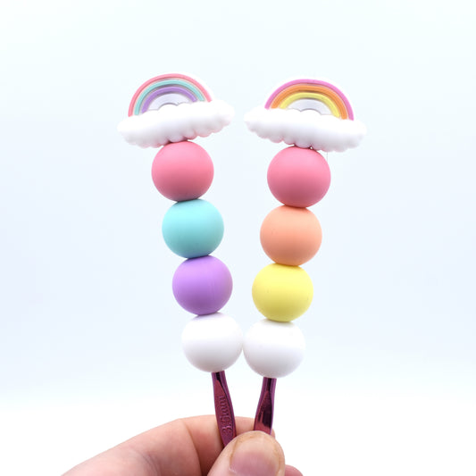 Cloud Rainbow Crochet Hooks 3.5mm