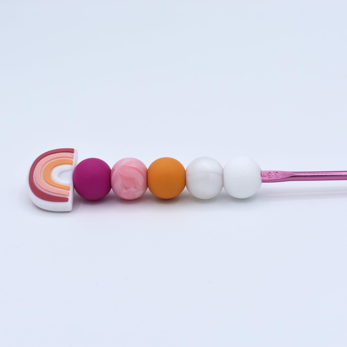 Rainbow Crochet Hooks 3.5mm