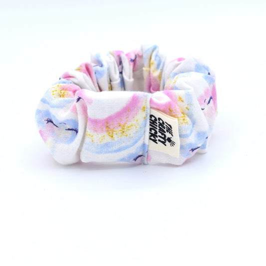 Dream Cloud Scrunchie with The Crafty Chicky tag