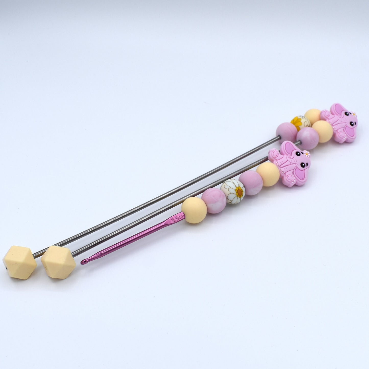 Elephant Crochet Hook & Stitch Stick Set