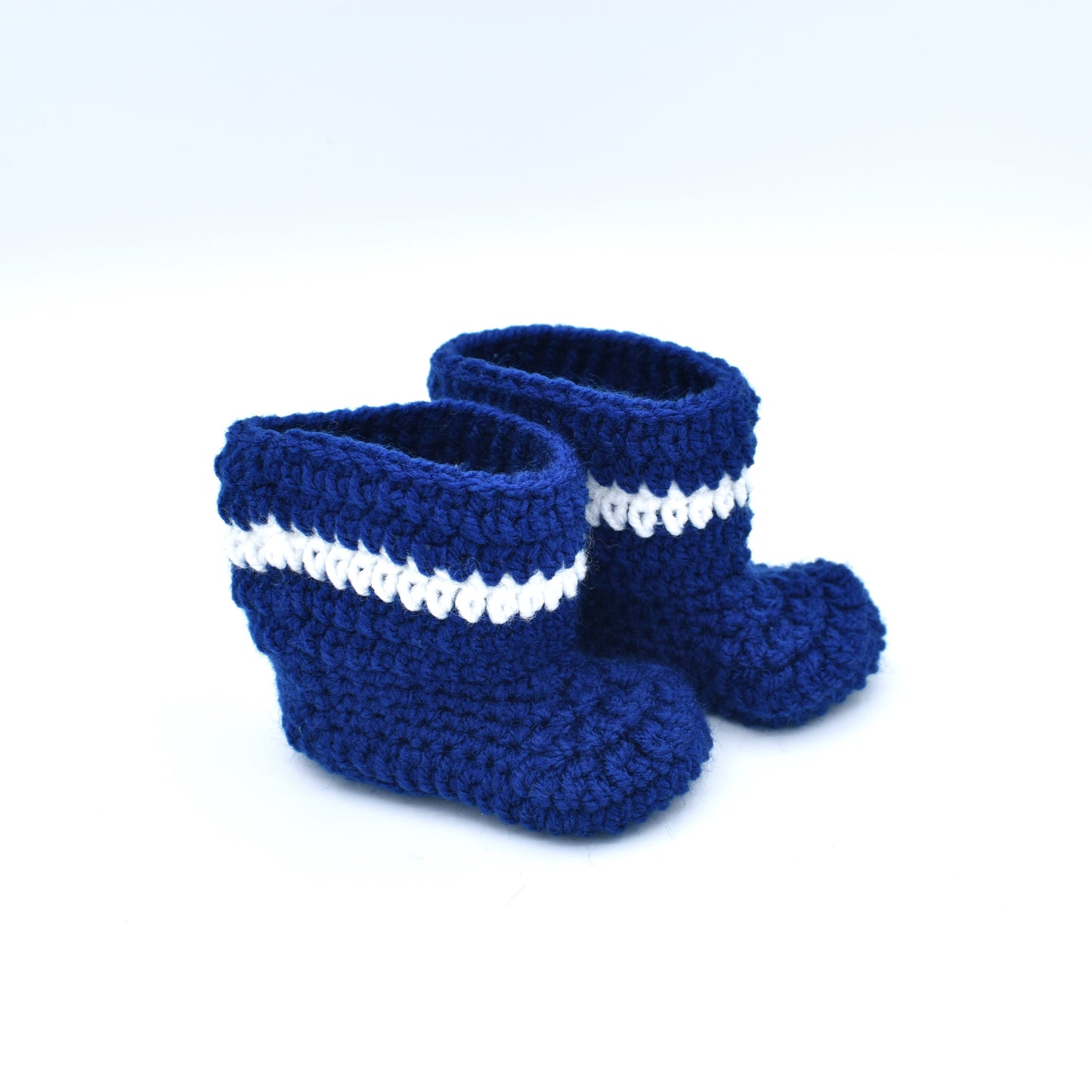 AFL Crochet Baby Booties