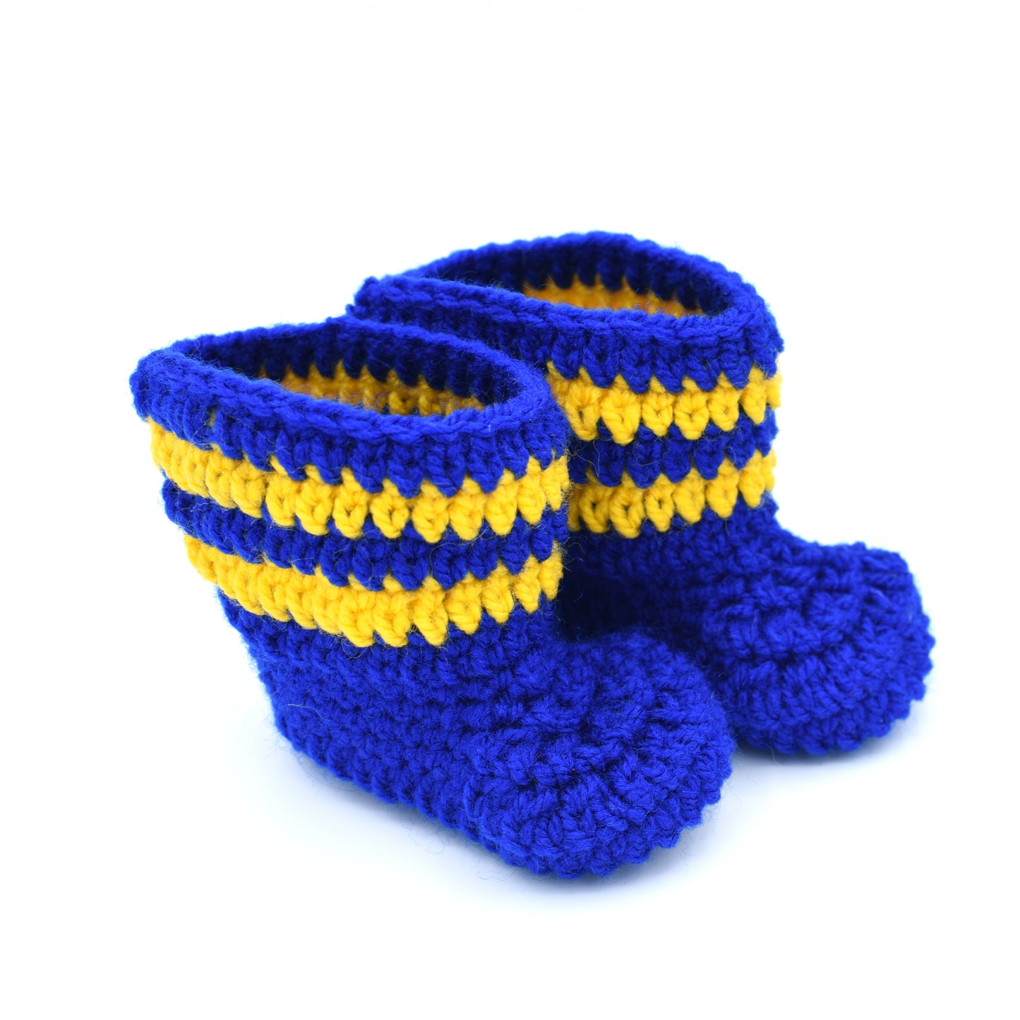 NRL Crochet Baby Booties