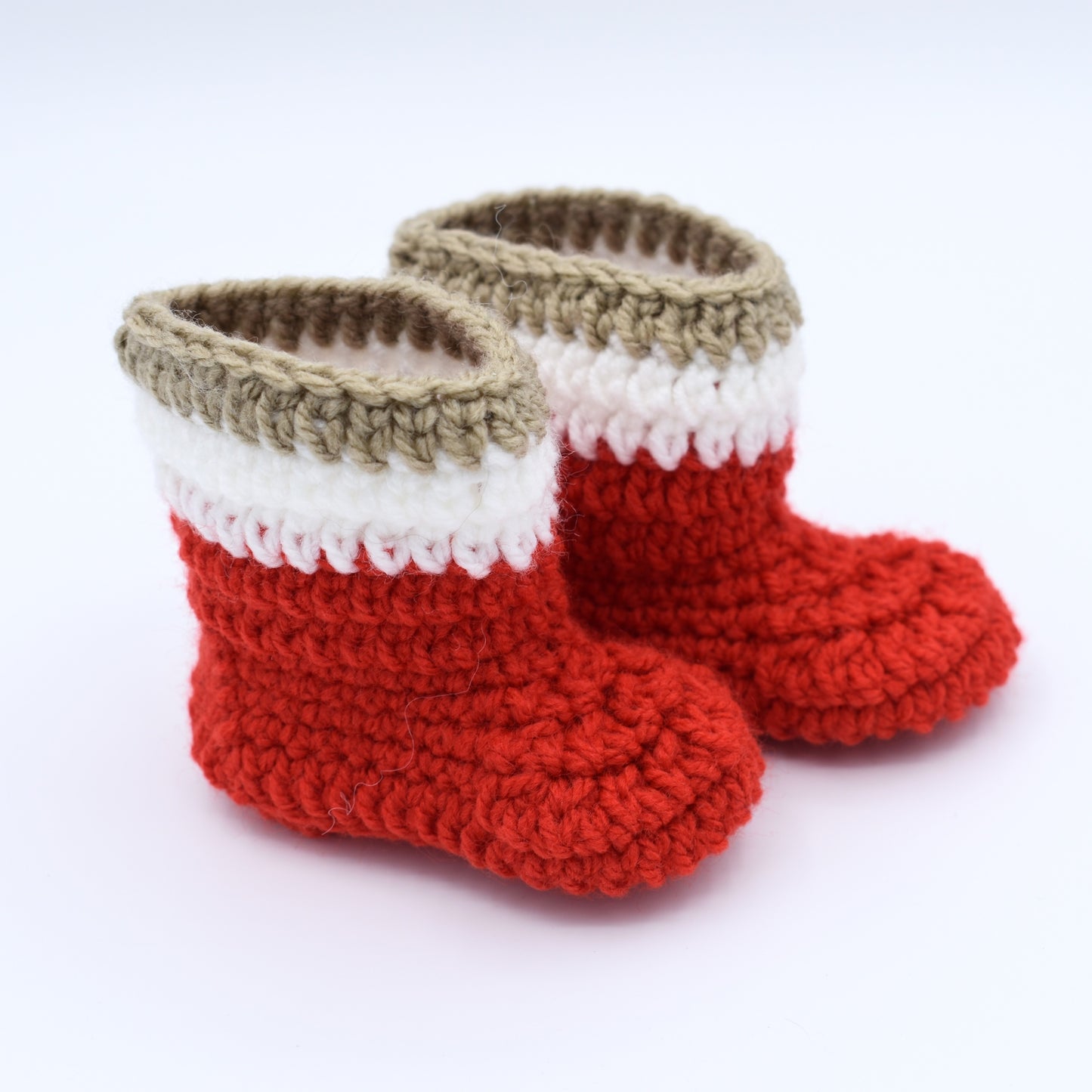 NRL Crochet Baby Booties