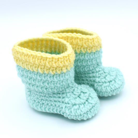 Matildas Crochet Baby Booties