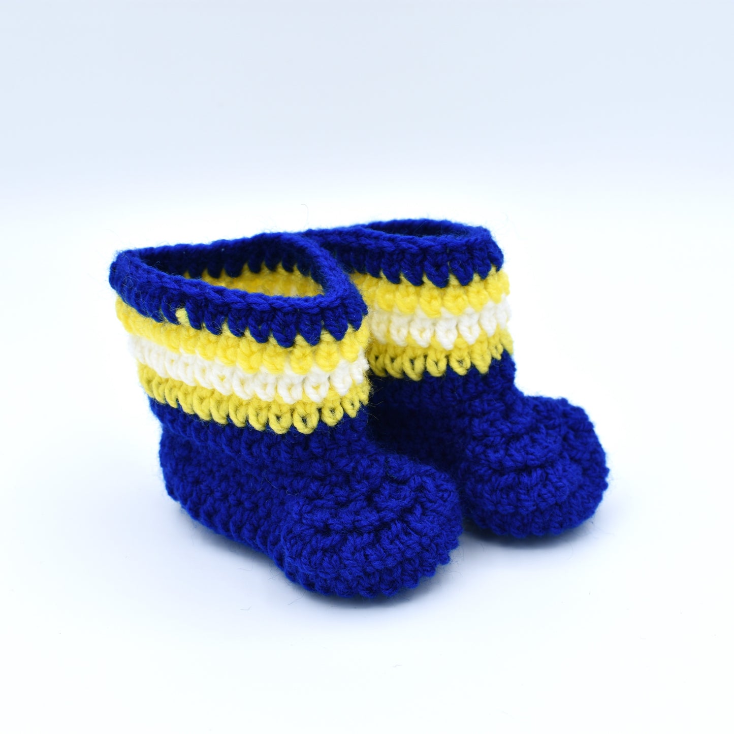 NRL Crochet Baby Booties