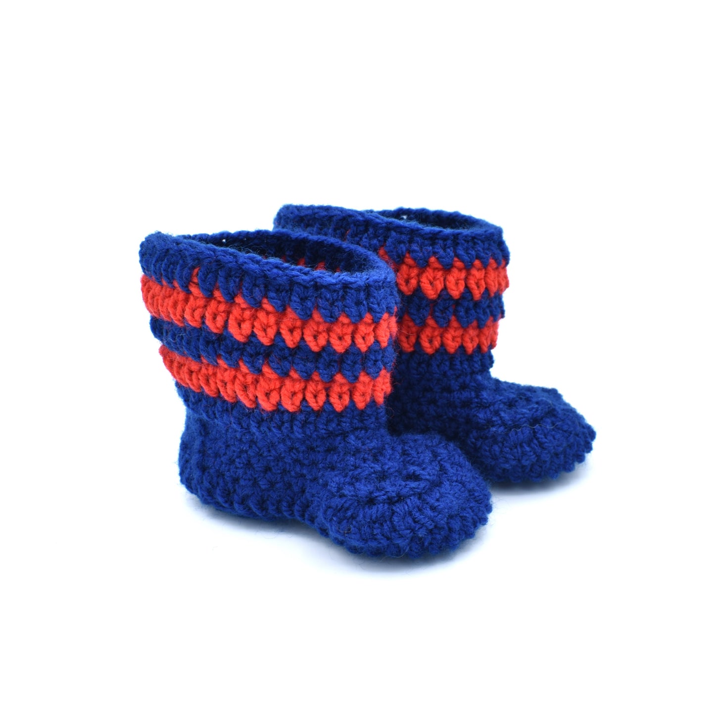 AFL Crochet Baby Booties
