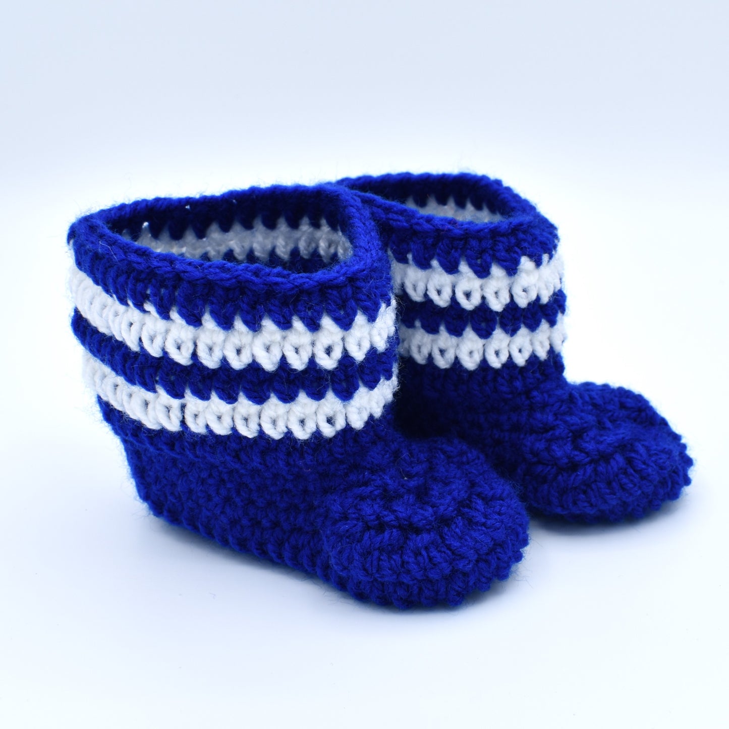 AFL Crochet Baby Booties