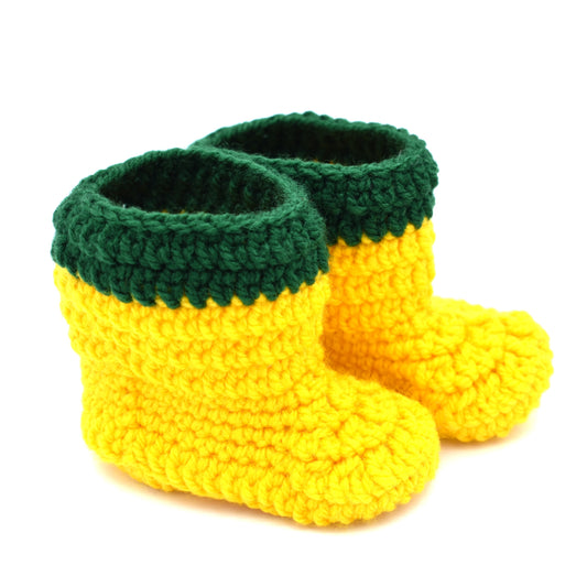 Matildas Crochet Baby Booties